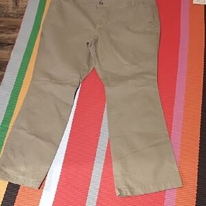Old Navy Tan Flare Pants